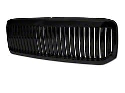 Armordillo Vertical Upper Replacement Grille; Gloss Black (99-04 F-250 Super Duty)