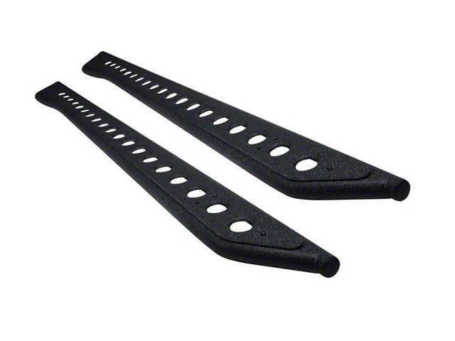 Armordillo RS Series Running Boards; Textured Black (17-24 F-350 Super Duty SuperCab)
