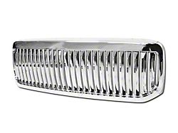 Armordillo Vertical Upper Replacement Grille; Chrome (99-04 F-350 Super Duty)