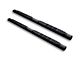 Armordillo 5-Inch Oval Side Step Bars; Matte Black (09-14 RAM 1500 Quad Cab)