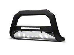 Armordillo AR Series Bull Bar with LED Light Bar and Aluminum Skid Plate; Matte Black (19-24 RAM 1500, Excluding Rebel & TRX)