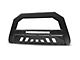 Armordillo AR Series Bull Bar with Aluminum Skid Plate and LED Light Bar; Matte Black (09-18 RAM 1500, Excluding Rebel)