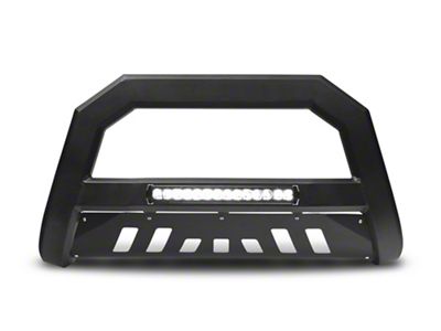 Armordillo AR Series Bull Bar with LED Light Bar; Matte Black (94-01 RAM 1500)