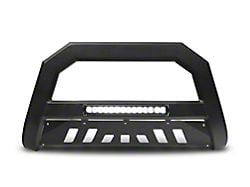 Armordillo AR Series Bull Bar with Aluminum Skid Plate and LED Light Bar; Matte Black (06-08 RAM 1500)