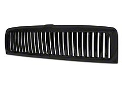 Armordillo Vertical Style Upper Replacement Grille; Gloss Black (94-01 RAM 1500)