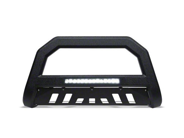 Armordillo AR Series Bull Bar with LED Light Bar; Textured Black (10-18 RAM 2500)