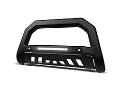 Armordillo AR-T Series Bull Bar with LED Light Bar; Pre-Drilled for Front Parking Sensors; Matte Black (19-24 RAM 2500)