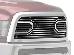 Armordillo OE Style Upper Replacement Grille; Chrome (10-18 RAM 2500)