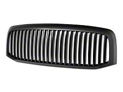 Armordillo Vertical Style Upper Replacement Grille; Matte Black (06-09 RAM 2500)