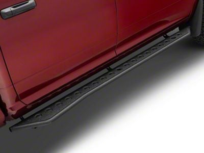 Armordillo RS Series Running Boards; Textured Black (10-18 RAM 3500 Crew Cab)