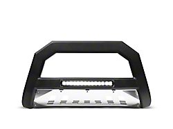 Armordillo AR Series Bull Bar with LED Light Bar and Aluminum Skid Plate; Matte Black (19-23 Ranger)