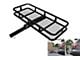 Armordillo 2-Inch Receiver Hitch Fold Up Basket Style Cargo Carrier; 20-Inch x 58-Inch (Universal; Some Adaptation May Be Required)