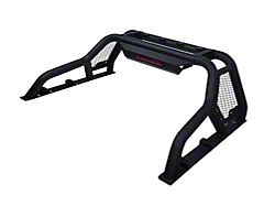 Armordillo CR1 Chase Rack with 3rd Brake Light; Matte Black (99-25 Silverado 1500)