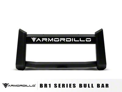 Armordillo BR1 Series Bull Bar; Matte Black (20-24 Silverado 2500 HD)