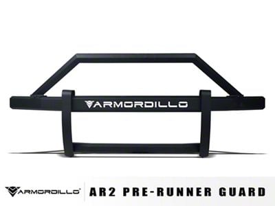 Armordillo AR2 Pre-Runner Grille Guard; Matte Black (20-24 Silverado 3500 HD)