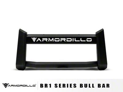 Armordillo BR1 Series Bull Bar; Matte Black (20-24 Silverado 3500 HD)