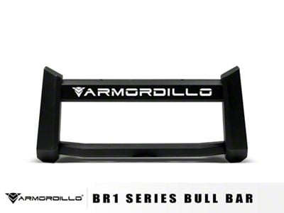 Armordillo BR1 Series Bull Bar; Matte Black (20-25 Silverado 3500 HD)