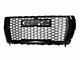 Armordillo OE Style Upper Replacement Grille; Gloss Black (21-24 Tahoe)