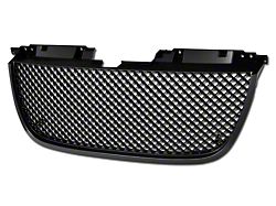 Armordillo Mesh Upper Replacement Grille; Matte Black (07-14 Yukon)