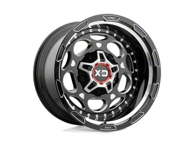 Asanti Cleaver Titanium Brushed 8-Lug Wheel; 20x12; -40mm Offset (01-06 Sierra 3500 HD SRW)