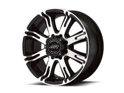 Asanti Blackhawk Gloss Black Milled 8-Lug Wheel; 20x9; 18mm Offset (03-09 RAM 2500)