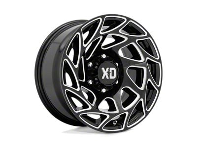 Asanti Carbine Satin Black Milled 8-Lug Wheel; 22x10; -18mm Offset (03-09 RAM 2500)