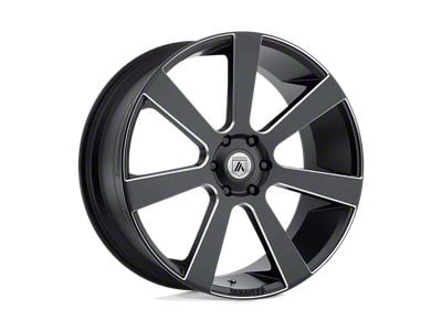 Asanti Apollo Satin Black Milled 6-Lug Wheel; 24x9; 35mm Offset (04-08 F-150)