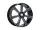 Asanti Apollo Satin Black Milled 6-Lug Wheel; 24x9; 35mm Offset (04-08 F-150)