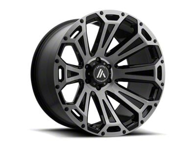 Asanti Cleaver Black Brushed 6-Lug Wheel; 22x10; -12mm Offset (04-08 F-150)