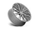 Asanti Corona Truck Titanium Brushed 6-Lug Wheel; 24x10; 30mm Offset (04-08 F-150)