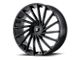 Asanti Matar Gloss Black 6-Lug Wheel; 20x8.5; 30mm Offset (04-08 F-150)