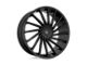 Asanti Matar Gloss Black 6-Lug Wheel; 24x9; 30mm Offset (04-08 F-150)