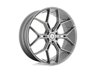 Asanti Monarch Truck Titanium Brushed 6-Lug Wheel; 22x9.5; 38mm Offset (04-08 F-150)