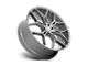 Asanti Monarch Truck Titanium Brushed 6-Lug Wheel; 22x9.5; 38mm Offset (04-08 F-150)