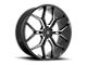 Asanti Monarch Truck Gloss Black Milled 6-Lug Wheel; 22x9.5; 38mm Offset (04-08 F-150)