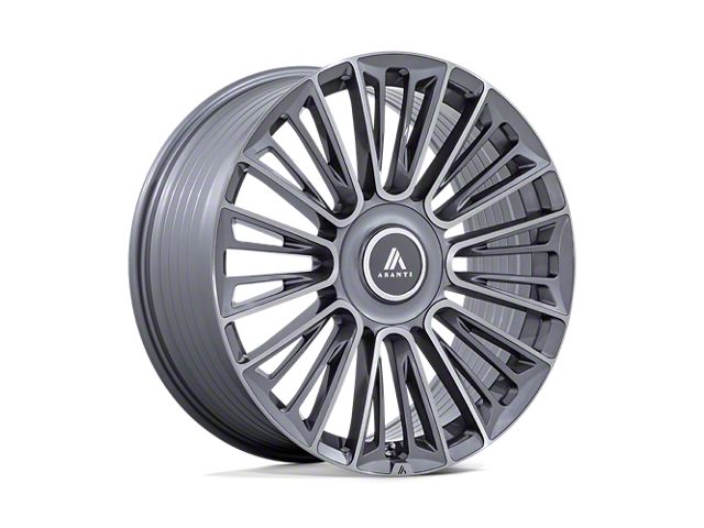 Asanti Premier Anthracite Brushed 6-Lug Wheel; 26x10; 30mm Offset (04-08 F-150)