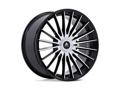 Asanti Viceroy Gloss Black with Machined Face 6-Lug Wheel; 26x10; 30mm Offset (04-08 F-150)