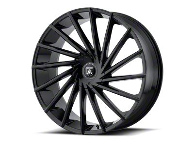 Asanti Matar Gloss Black 6-Lug Wheel; 20x8.5; 15mm Offset (07-13 Sierra 1500)