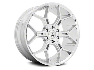 Asanti Monarch Truck Chrome 6-Lug Wheel; 22x9.5; 38mm Offset (07-13 Sierra 1500)