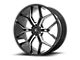 Asanti Monarch Truck Gloss Black Milled 6-Lug Wheel; 22x9.5; 20mm Offset (07-13 Sierra 1500)