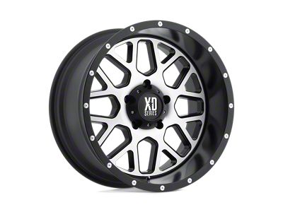 Asanti Ballistic Gloss Black Milled 8-Lug Wheel; 20x9; 18mm Offset (11-14 Sierra 2500 HD)