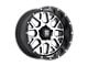 Asanti Ballistic Gloss Black Milled 8-Lug Wheel; 20x9; 18mm Offset (11-14 Sierra 2500 HD)