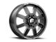 Asanti Workhorse Titanium Brushed 8-Lug Wheel; 22x12; -40mm Offset (11-14 Sierra 2500 HD)