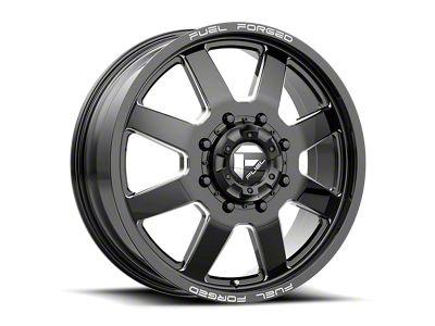 Asanti Workhorse Titanium Brushed 8-Lug Wheel; 22x12; -40mm Offset (11-14 Sierra 3500 HD SRW)