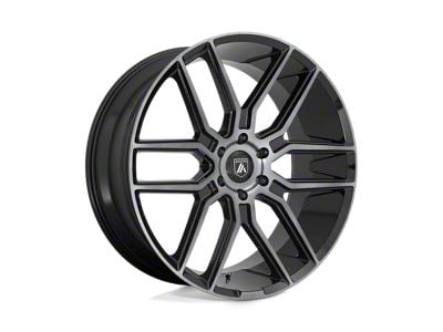 Asanti Baron Gloss Black with Gray Tint 6-Lug Wheel; 20x9; 30mm Offset (07-13 Silverado 1500)