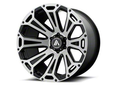 Asanti Cleaver Black-Brushed 6-Lug Wheel; 20x12; -40mm Offset (07-13 Silverado 1500)