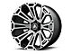 Asanti Cleaver Black-Brushed 6-Lug Wheel; 20x12; -40mm Offset (07-13 Silverado 1500)