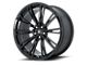 Asanti Corona Truck Gloss Black 6-Lug Wheel; 22x9.5; 30mm Offset (07-13 Silverado 1500)