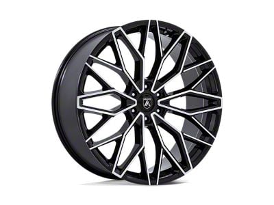 Asanti Mogul 6 Gloss Black with Machined Face 6-Lug Wheel; 22x9.5; 25mm Offset (07-13 Silverado 1500)