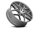 Asanti Monarch Truck Titanium Brushed 6-Lug Wheel; 22x9.5; 20mm Offset (07-13 Silverado 1500)